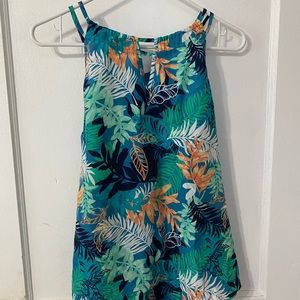 Floral tank top